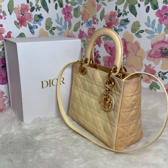 💯Authentic Lady Dior Canage Two-Way Handbag🍀 - Picture 10 of 17